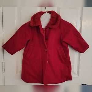 The Children's Place Vibrant Red Pea Coat